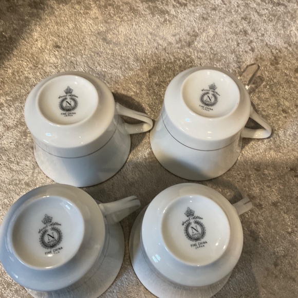 Vintage Nasco Sweet Afton Fine China Coffee or Tea Cups, Set of 4 - Picture 3 of 3